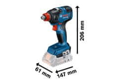 BOSCH Professional GDX 18V-200 Solo električni odvijač (06019J2205)