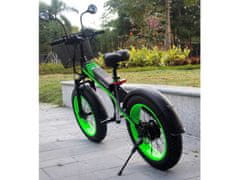 Manta MES2002N Flinstone FAT električni bicikl/romobil, 350W, do 20km/h, crno-zelena