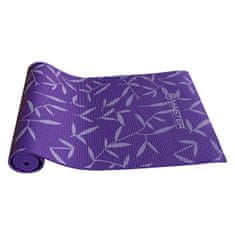 Master Podloga za všježbanje Yoga PVC 8 mm - 173 x 61 cm - ljubičasta