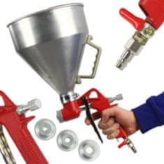 MAR-POL Molerski pištolj za nanošenje teksture s aluminijskim lijevkom od 5L