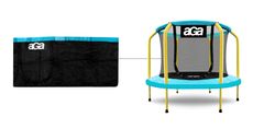 Aga Zaštitna mreža 150 cm za dječju trampolinu Svijetloplava
