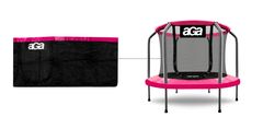Aga Zaštitna mreža 150 cm za dječju trampolinu Pink