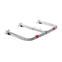 Wiltec Sklopiva parkirna barijera s bravom i reflektirajućim trakama