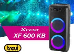 Trevi XF 600 KB prijenosni karaoke zvučnik, Bluetooth, 80 W