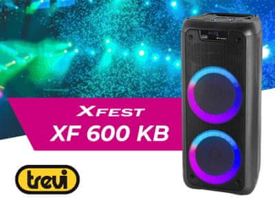 Trevi XF 600 KB - odličan KARAOKE zvučnik!