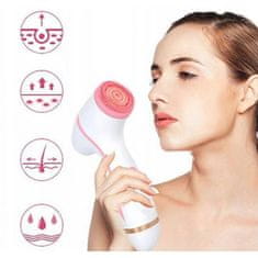 Symfony električna četkica za lice Agestop, ružičasti