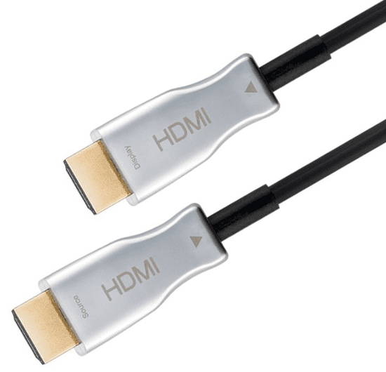 Goobay kabel, HDMI na HDMI zz Ethernet AOC, pozlaćen, 30 m (59807)