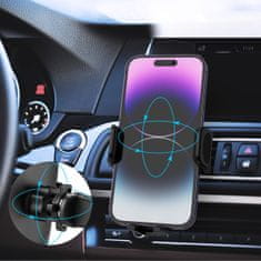 Choetech H066 Vent držač mobitela za auto, crno