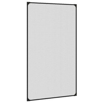 Vidaxl Magnetski prozorski zaslon protiv insekata antracit 80x140 cm