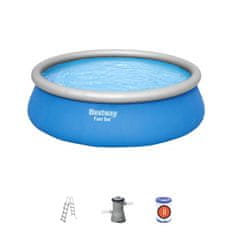 Bestway Brzopostavljivi bazen 457 x 122 cm - Obiteljski kružni bazen