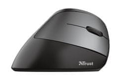 Trust Bayo ergonomski bežični miš, RGB, crna
