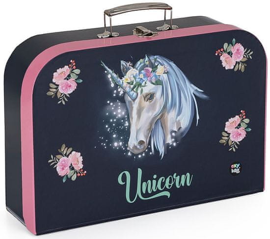 Oxybag Kovčeg Unicorn 1, laminirani, 34 cm