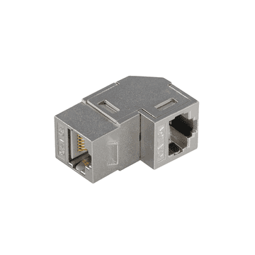 MaxTrack STP spojka 90° RJ45 CAT6A TI 65Q