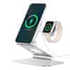 OMOTON MS03 stalak za telefon / Apple Watch, srebro