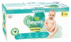 Pampers Harmonie pelene, veličina 2 (4-8 kg), 96 pelena