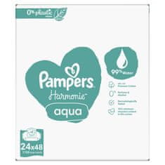 Pampers Harmonie Aqua vlažne maramice, 24 x 48 komada