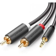 Ugreen kabel 3,5 mm na 2x RCA 2M (10510)