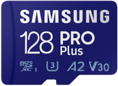 Samsung Pro Plus kartica, microSDXC, 128GB, čitač kartica (MB-MD128KB/WW)