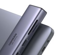 Ugreen 7u1 USB-C hub HDMI+ čitač kartica + USB+PD 100W