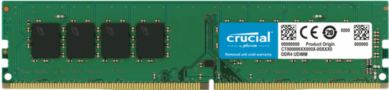 Crucial memorija (RAM), 32GB, DDR4-3200, DIMM, PC4-25600, CL22, 1.2V (CT32G4DFD832A)