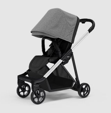 Thule Shine kolica, aluminijski okvir, Grey Melange
