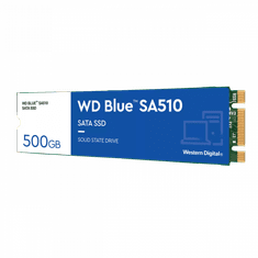 Western Digital SA510 SSD disk, 500 GB, SATA, M.2 (WDS500G3B0B)