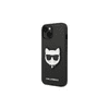maska ​​za iPhone 14, Choupette Head, crna (KLHCP14SSAPCHK)
