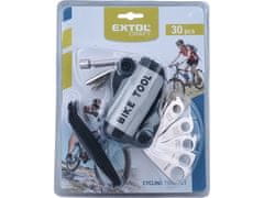 Extol Premium Set alata za bicikl, 30 komada poluga-zakrpa