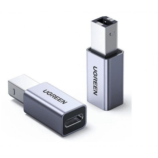 Ugreen adapter USB C enski na USB B srebrna 20120 MALL.HR