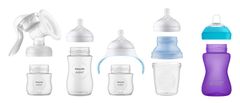 Philips Avent SCY964/02 Silikonska duda, br. 4, 3m+, Natural Response