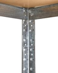 Aga Kutni metalni regal 180x90x40 cm 5 polica