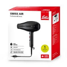 Solis Swiss Air Black sušilo za kosu