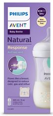 Philips Avent SCY673/82 plastična boca, 1m+, 260 ml, AFV, Natural Response, Deco