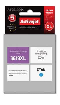 ActiveJet Activejet AB-3619CNX tinta za Brother (zamjena za LC3619C XL), 20 ml, cijan
