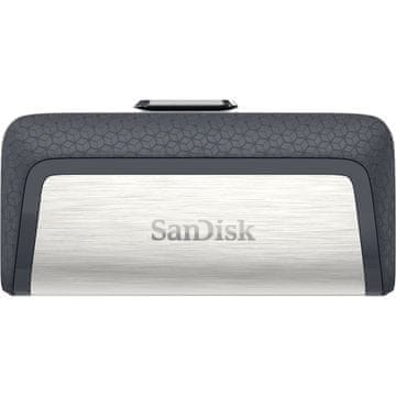 slomart SanDisk Ultra Dual Drive 64 GB USB-A/USB-C, Srebrna/Crna
