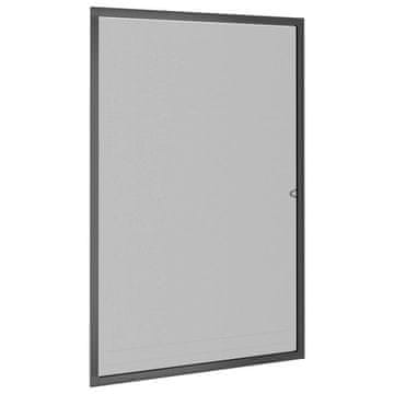 Vidaxl Prozorski zaslon protiv insekata antracit 80 x 120 cm