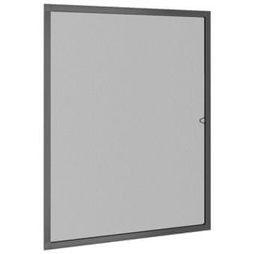 Vidaxl Prozorski zaslon protiv insekata antracit 80 x 100 cm