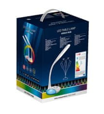 ActiveJet ACJ LED stolna svjetiljka VENUS s RGB bazom, bijela