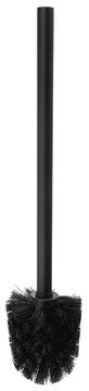 AQUALINE Četka za WC s ručkom, Ø 70 mm, crna, AQUALINE