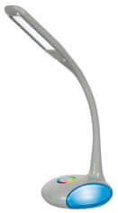 ActiveJet Activejet VENUS GREY stolna LED svjetiljka s RGB bazom