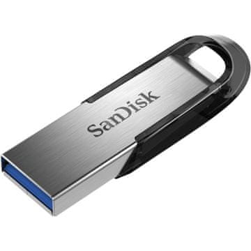 slomart SanDisk Ultra Flair USB stick 256 GB, USB-A 3.2 Gen 1, crna/srebrna