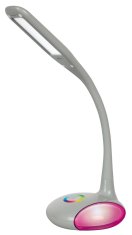 ActiveJet Activejet VENUS GREY stolna LED svjetiljka s RGB bazom