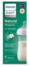 Philips Avent SCY933/01 staklena boca, 240 ml, Natural Response