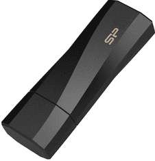 Silicon Power Blaze B07 USB ključ, 128GB, USB 3.2, antibakterijska zaštita (SP128GBUF3B07V1K)