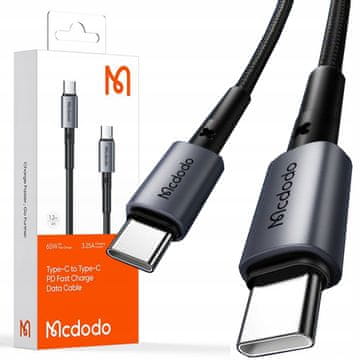 INNA Mcdodo Usb-C Kabel Za Brzo Punjenje Za Samsung Apple Usb Tip C 3A 65W 1,5M