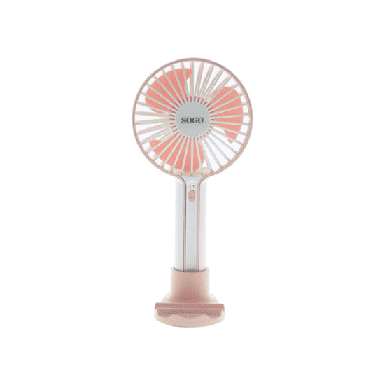 Sogo VEN-SS-21420-P mini prijenosni ventilator, ružičasta