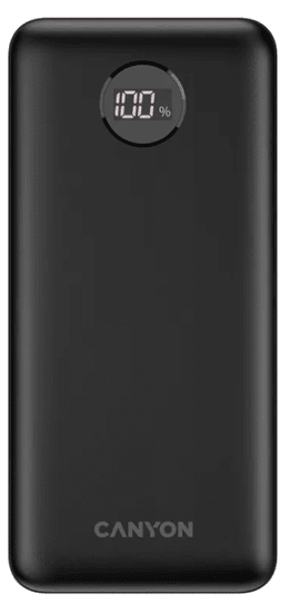 Canyon PB-2002 powerbank, 20000 mAh, crna (CNE-CPB2002B)