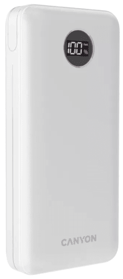 Canyon PB-2002 powerbank, 20000 mAh, bijela (CNE-CPB2002W)