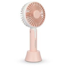SHE Aroma ručni ventilator, 10 cm, roza