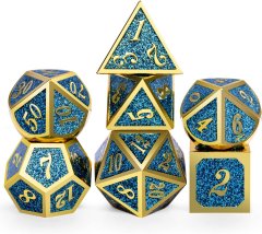 Frost Kingdom RPG kockice, set od 7 metalnih kockica